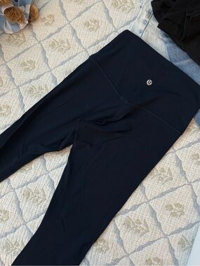 lululemon athletica Black Seamless High-Rise Leggings